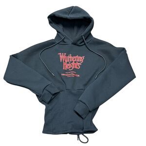 Wuthering Heights 2026 Film Promo Merch Black Corset Hoodie Size Small